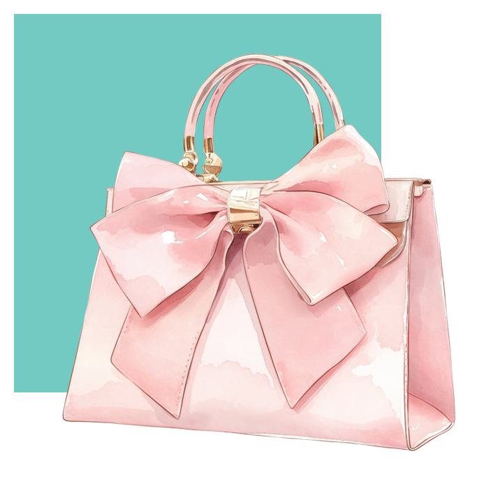 Pink purse